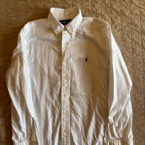 White Ralph Lauren Dress Shirt